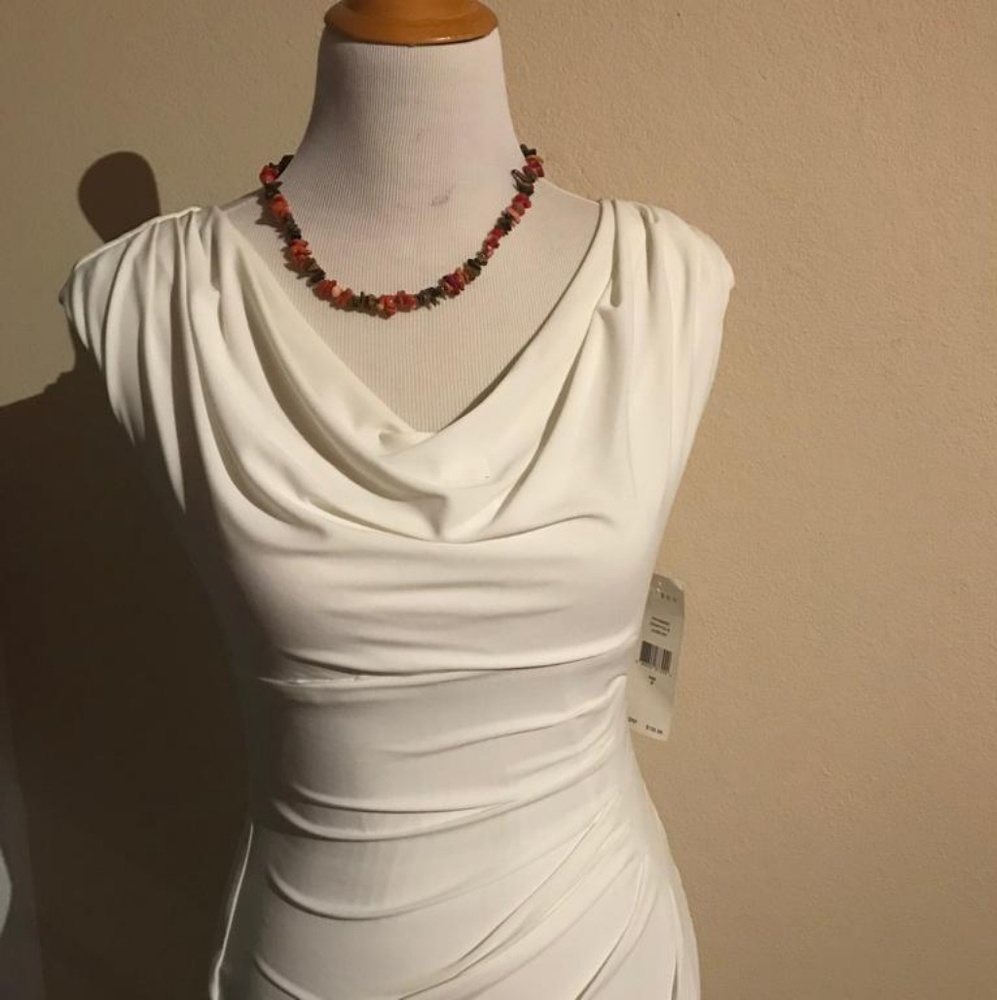 NWT White Ralph Lauren Cocktail Dress